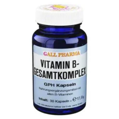 Vitamin B Gesamtkomplex Kapseln, 30 St^Hecht Pharma New
