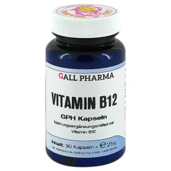 Hecht Pharma Vitamin B12 GPH Kapseln, 90 St- Vitamin B12 (Cobalamin)
