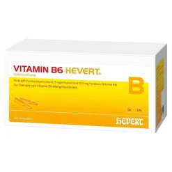 Hevert Vitamin B6 Ampullen, 100X2 ml- Vitamin B6 (Pyridoxin)