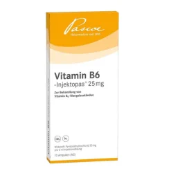 Injektopas Vitamin B6 (Pyridoxin)-Vitamin B6 25 mg Injektionslösung, 10X2 ml