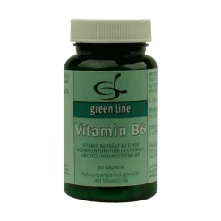 Green line Nutritheke Vitamin B6 Kapseln, 90 St- Vitamin B6 (Pyridoxin)