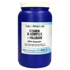 Hecht Pharma Schwangerschaft-Vitamin B Komplex + Folsäure GPH Kapseln, 1750 St