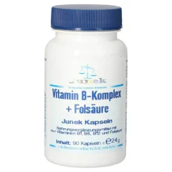 Bios Medical Services Vitamin B Komplex-Vitamin B Komplex + Folsäure Junek Kapseln, 90 St