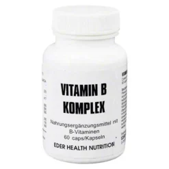 Eder Health Nutrition Vitamin B Komplex-Vitamin B Komplex, 60 St
