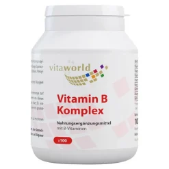 Vitaworld Vitamin B Komplex-Vitamin B Komplex Kapseln, 100 St