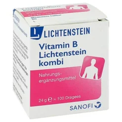Winthrop Vitamin B Lichtenstein Kombi Dragees, 100 St- Vitamin B Komplex