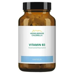 Heidelberger Chlorella Vitamin B3 (Niacin)-Vitamin B3 Nicotinamid Kapseln, 120 St