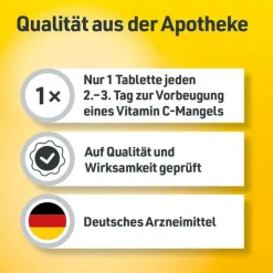 Wörwag Pharma Vitamin C 500 Filmtabletten, 50 St- Vitamin C (Ascorbinsäure)
