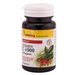 Vitaking Vitamin C (Ascorbinsäure)-Vitamin C 1000 Langzeit Tabletten, 60 St