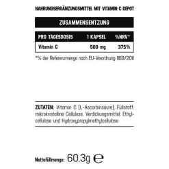 Balasense Vitamin C Depot 500 mg , 90 St- Vitamin C (Ascorbinsäure)