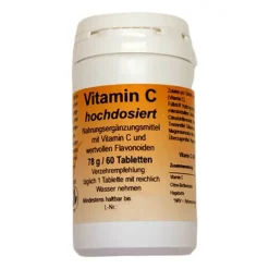 Vitamin C hochdosiert Tabletten, 60 St- Vitamin C (Ascorbinsäure)