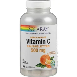 Vitamin C Kautabletten 500 mg Orange, 100 St^Supplementa Clearance