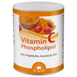Dr. Jacobs Vitamin C Phospholipid Pulver, 150 g- Vitamin C (Ascorbinsäure)