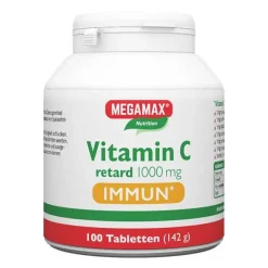 Megamax Immunsystem-Vitamin C Retard 1.000 mg Immun Filmtabletten , 100 St