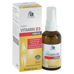 Vitamin D3 1000 I.E. Direkt-Spray, 50 ml^Avitale Hot