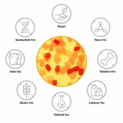 Vitabay Vitamin D (Colecalciferol)-Vitamin D3 1.000 I.E. Fruchtgummis Orange veg.Kids, 60 St