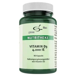 Vitamin D3 4.000 I.E. Kapseln, 90 St^Green line Nutritheke Hot
