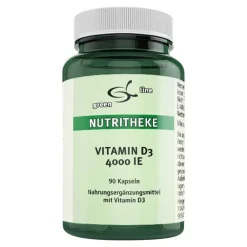 Vitamin D3 4.000 I.E. Kapseln, 90 St^Green line Nutritheke Hot