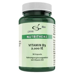 Green line Nutritheke Vitamin D3 2.000 I.E. Kapseln, 90 St- Vitamin D (Colecalciferol)