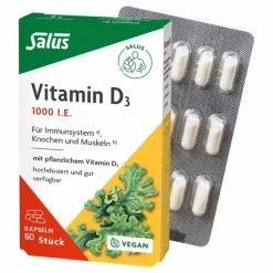 Vitamin D3 1000 I.E.vegan Kapseln , 60 St^Salus Sale
