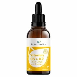 Vitamin D3 + K2 Osteo Tropfen, 30 ml^R(h)ein Nutrition Online