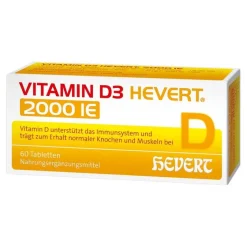Vitamin D3 2.000 I.E. Tabletten, 60 St^Hevert Clearance