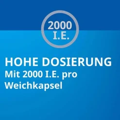 Stada Vitamin D3 2000 I.E. Kapseln, 60 St- Vitamin D (Colecalciferol)