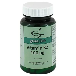 Vitamin K2 100 µg Kapseln, 90 St^Green line Nutritheke Sale