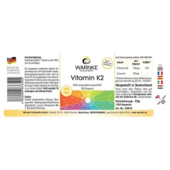 Vitamin K2, 100 St^Warnke Hot