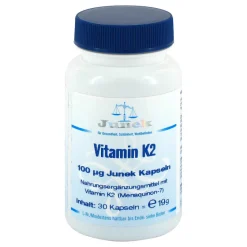 Bios Medical Services Vitamin K-Vitamin K2 100 ug Junek Kapseln, 30 St