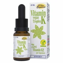 Espara Vitamin K-Vitamin K-Tropfen vegan, 15 ml