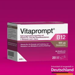 B12 500 µg Direktsticks, 20 St^Vitaprompt