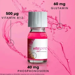 Vitasprint B12 Vitamin B12 (Cobalamin)-Trinkfläschchen mit Vitamin B12 für mehr Energie, 10 St