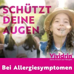 Vividrin Augentropfen Allergie|Allergie Medikamente-® Azelastin Augentropfen Akuthilfe bei Heuschnupfen und Allergien, 6 ml