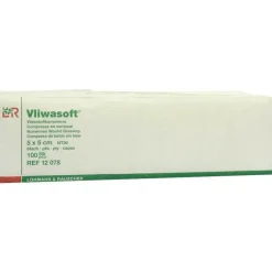 Vlieskompressen 5x5cm 6-lagig unsteril, 100 St^Vliwasoft New