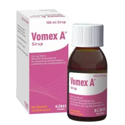 Vomex A ® Sirup, 100 ml-Kinder Mittel Gegen Durchfall & Erbrechen|Für Unterwegs