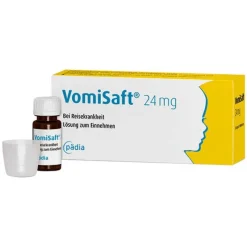 Pädia VomiSaft® 24 mg Lösung zum Einnehmen, 5X6 ml-Kinder Übelkeit & Erbrechen