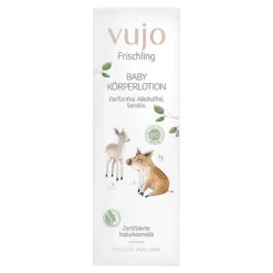 Vujo Haut- & Haarpflege|Für Kinder-Frischling Baby Körperlotion, 200 ml