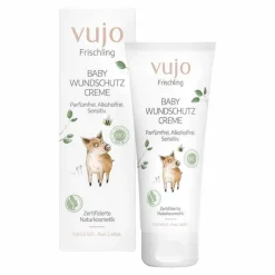 Vujo Haut- & Haarpflege|Für Kinder-Frischling Baby Wundschutzcreme, 75 ml