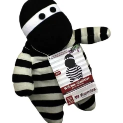 Warmies Wärmetiere-Pop Ganove schwarz / weiß gestreift, 1 St