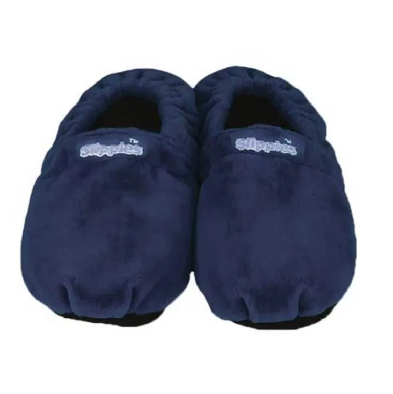 Warmies Wärmetiere-Slippies Schuhe Classic Größe 41 - 45 dunkelbl., 1 St