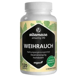 Vitamaze Weihrauch-Weihrauch 900 mg hochdosiert vegan Kapseln, 120 St