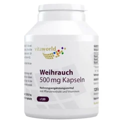 Weihrauch 500 mg Kapseln, 120 St^Vitaworld New