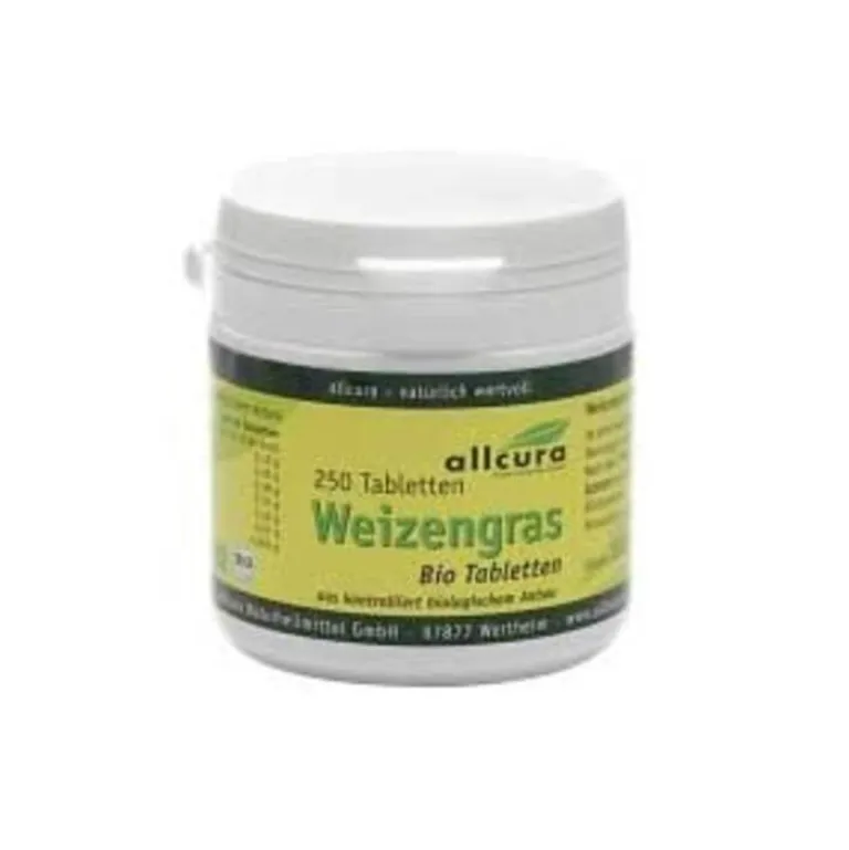 Allcura Weizengras Tabletten Bio, 250 St- Weizengras|Sonstige Bio Produkte
