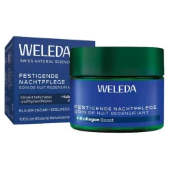 Weleda festigende Nachtpflege blauer Enzian & Edelweiss, 40 ml- Gesichtspflege|Nachtpflege