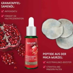 Weleda Gesichtsöle|Trockene Haut-Granatapfel straffendes Gesichtsöl, 30 ml