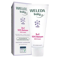 Weleda Haut- & Haarpflege|Cremes & Balsame-3in1 SOS Balsam weiße Malve, 50 ml