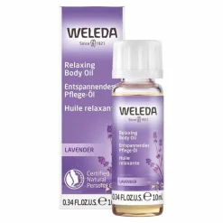 Weleda Lavendel entspannendes Pflege-Öl Mini, 10 ml- Massageöle|Körperöle