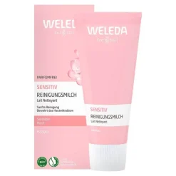 Weleda Gesichtspflege|Gesichtsreinigung-Mandel Sensitiv Reinigungsmilch, 75 ml