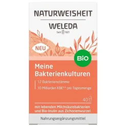 Weleda Bakterienkulturen-Naturweisheit Meine Bakterienkulturen Kapseln , 40 St